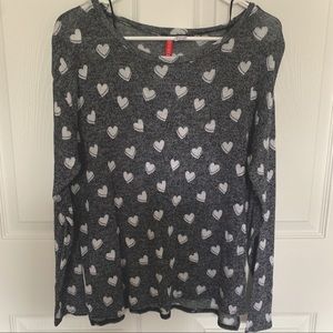 Heart Long Sleeve Top